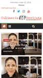 Mobile Screenshot of culinariamexicana.com.mx
